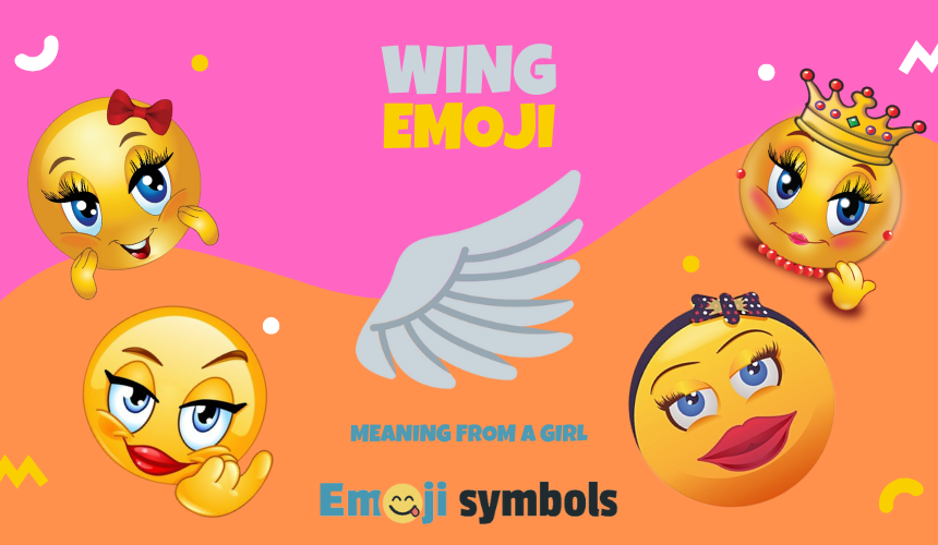 wing emoji from girl