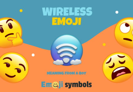 wireless emoji from boy