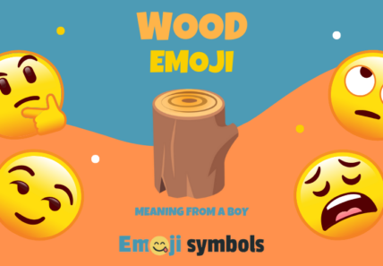 wood emoji from boy