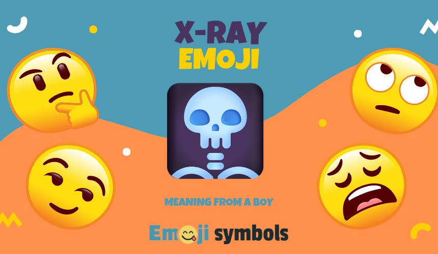 x-ray emoji from boy