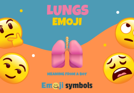 lungs emoji from boy